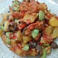 Cooksnap dari eva meylani untuk resep Balado Ampela Ayam Kentang campur Petay..Ala Dapur🏡Anna