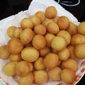范小勤 的 香酥空心地瓜球 cooksnap