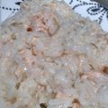 El cooksnap de Toni CS cuando hizo Risotto de salmón para chuparse los dedos!.