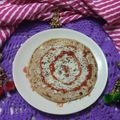 Dr. Pushpa Dixit का कुकस्नैप जब उन्होंने राजा रानी पराठा (Raja Rani paratha recipe in Hindi) बनाया था।