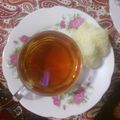 کوک اسنپ Mobina بعد از امتحان کردن کیک لیمو.