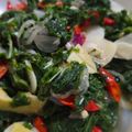 Cooksnap dari Indri Yana untuk resep Tumis Kale ala Chef Turnip