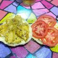 El cooksnap de Indira Denise cuando hizo Pan árabe.