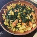 El cooksnap de Eduardo Agudo Alba cuando hizo Ñoquis con espinacas.
