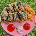 Cooksnap dari Beata Princessa untuk resep Gimmari (Korean Deep Fried Seaweed Spring Rolls) — Versi Mie Instan