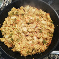 El cooksnap de Leticia Rois cuando hizo Cous-cous al curry con verduras y pollo.