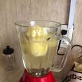 El cooksnap de Maricarmen Meza cuando hizo Agua Fresca de Lima barata y sencilla.