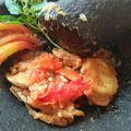Cooksnap dari Wilda Wily untuk resep Terong geprek sambel bawang #pr_olahanterong