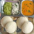Shipra Goyal's cooksnap of when they made Idli sambar.