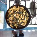 El cooksnap de Antonio Razo cuando hizo Papas con rajas poblanas y queso! 🧀💕💋.