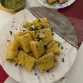 chaitali ghatak का कुकस्नैप जब उन्होंने ढोकला (dhokla recipe in Hindi) बनाया था।