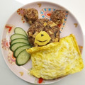 Psyche Chang 的 泰迪熊造型-日式歐姆蛋包飯🧸💝 cooksnap