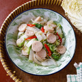 Cooksnap dari Nay's Kitchen untuk resep Tumis Sawi Sosis
