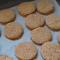 El cooksnap de Lil Surraco cuando hizo Cookies o galletitas de avena y coco.