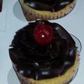 getzer's cooksnap of when they made Boston Cream Cupcakes.