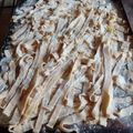 El cooksnap de maria menendez bueno cuando hizo Fideos caseros al huevo.