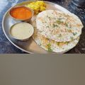 Supriya Devkar 's cooksnap of when they made Set Dosa.