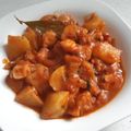 El cooksnap de MaryGlory cuando hizo Caldereta gallega de pulpo.
