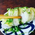 Cooksnap của Pi Ha khi họ làm theo món Canh Bắp Sú Cuộn Thịt😍👭