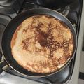 El cooksnap de Pebbels cuando hizo Panqueques de plátanos y avena.