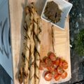 El cooksnap de Lorena Gonzalez cuando hizo Tabla antipasti.