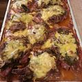 Jim's cooksnap of when they made Mexican style smothered pork chops.