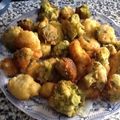 El cooksnap de ebano moda cuando hizo Coliflor rebozada al ajo y perejil.