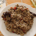 El cooksnap de matiasortizgarcia cuando hizo Arroz con higaditos de pollo.