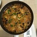 El cooksnap de smescua cuando hizo Rape con aceitunas y alcaparras.