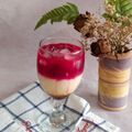 Cooksnap Ani Delighted semasa beliau membuat Air Sirap Bandung Float 3 Layer (Maraton Raya - #Minuman).