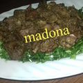 صورة من طبخات بنت الشام منى Madona ، شاركها بعد تجربة وصفة كبده بالبصل والفلفل