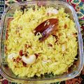 Sunita Bhargava का कुकस्नैप जब उन्होंने बसंत पंचमी स्पेशल मीठे चावल(basant panchmi special meethe chawal recipe in hindi) बनाया था।