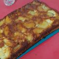 El cooksnap de Erika Rosano cuando hizo Torta de manzanas invertida.