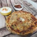 Diya Sawai का कुकस्नैप जब उन्होंने पनीर के पराठे (paneer ke parathe recipe in Hindi) बनाया था।