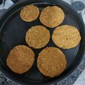 El cooksnap de Maria Barrionuevo cuando hizo Hamburguesas veganas de lentejas💚.