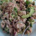 El cooksnap de Cindi Q cuando hizo Ceviche de salmón y cebolla morada.