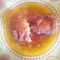 El cooksnap de Cristina Zaragoza cuando hizo “Huevos Aconejados “ (Sopa de rellenos).