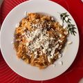 Cooksnap από Stelios Gk στη συνταγή Κριθαράκι με χωριάτικο λουκάνικο