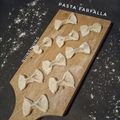 Cooksnap dari Niung Niung untuk resep Pasta Farfalla Vegan Homemade (Pasta Bentuk Kupu)