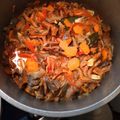 El cooksnap de minuana1 cuando hizo Hongos en escabeche.