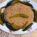 صورة من طـبخآت يآسـمـين🌹🌷، شاركها بعد تجربة وصفة ابو شلهوب (برغل وكوسا)