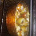 El cooksnap de Paola Cossta cuando hizo Manzanas asadas al horno.