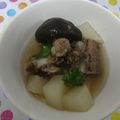 靜玥兒 的 香菇蘿蔔排骨湯(簡單料理) cooksnap