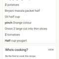 Uzma Latif's cooksnap of when they made Chicken Biryani.