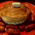 Brenda M. Castillo 's cooksnap of when they made Fluffy Bananut Pancakes.
