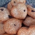 El cooksnap de Sole cuando hizo Muffins integrales de banana,coco y chips de chocolate💕.