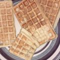 El cooksnap de Virginia Varela cuando hizo Wafles🤤.