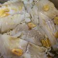 El cooksnap de Rosita Perdik cuando hizo Bacalao fresco con anguriñas.