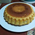 El cooksnap de Noemí Hamilton cuando hizo Torta económica, matera de cítricos y sémola.