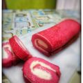Cooksnap dari Deby Octarina untuk resep Strawberry Yoghurt Flourless Roll Cake -Keto